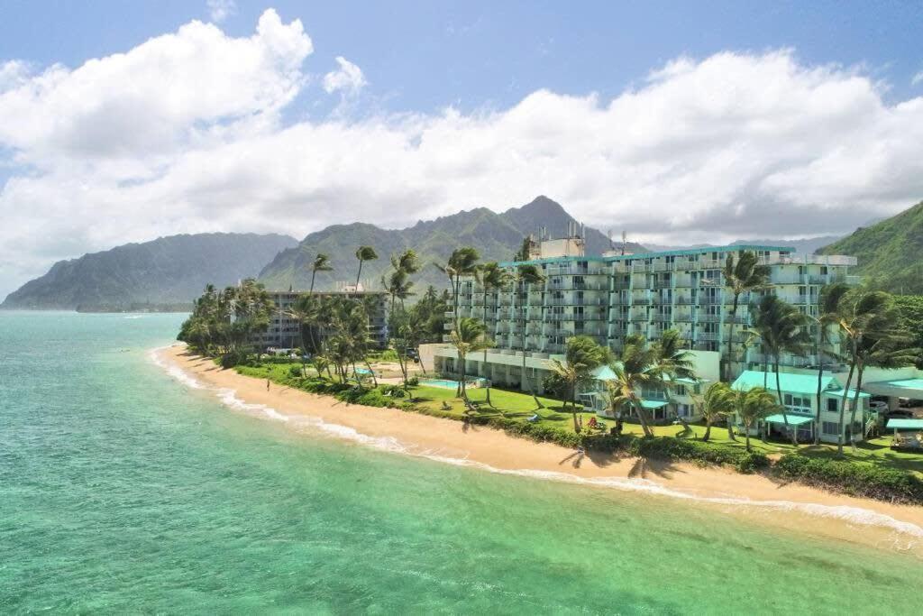 Luxury Beachfront Condo Hau'ula Esterno foto